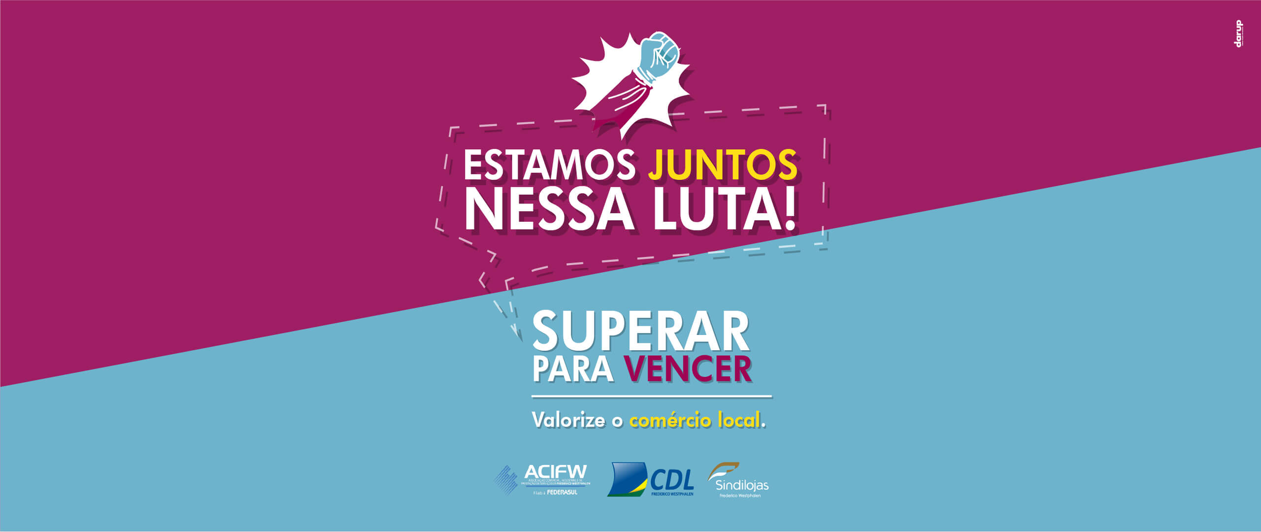 Campanha busca valorização do comércio local